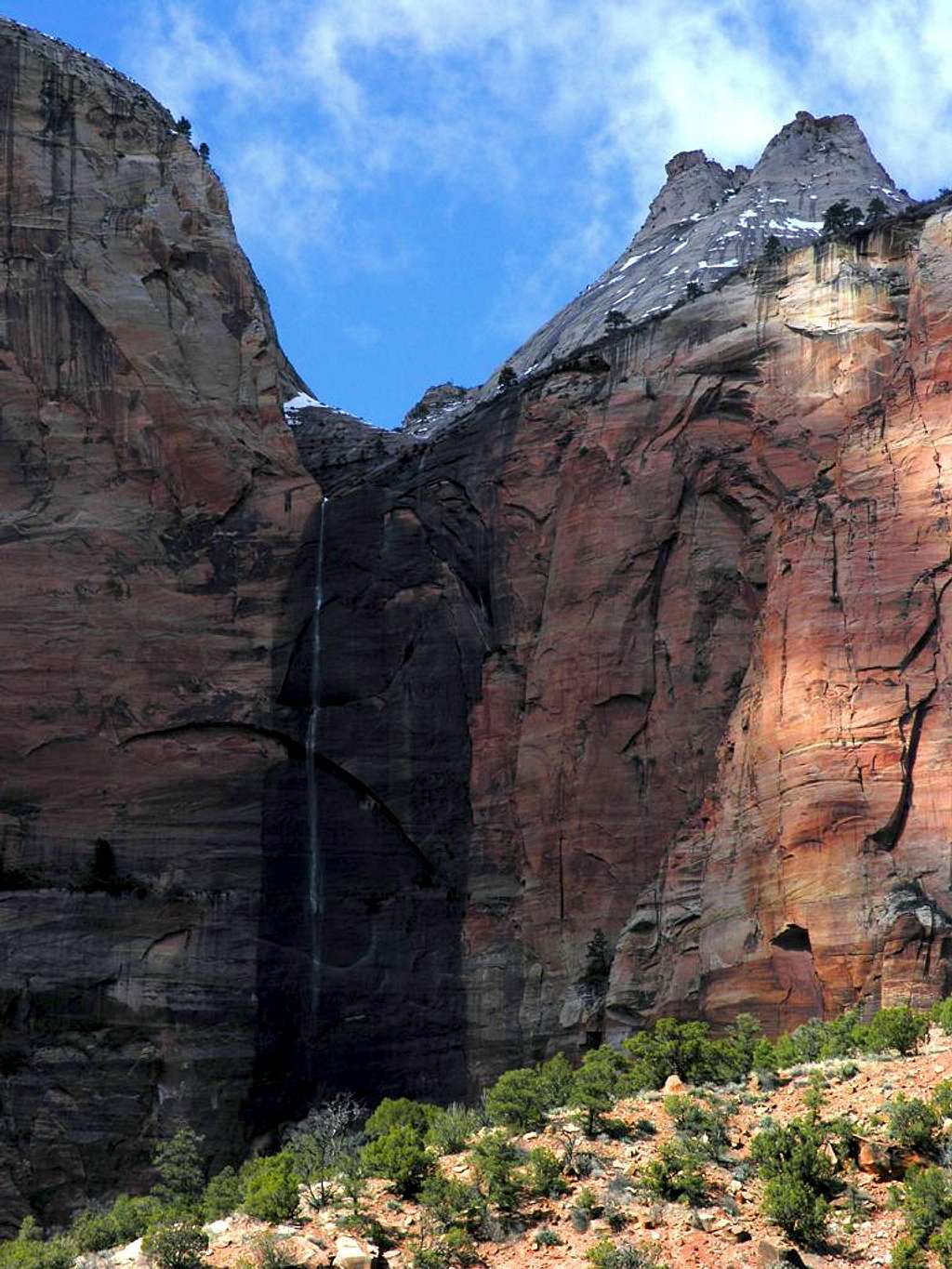 Zion in the Winter