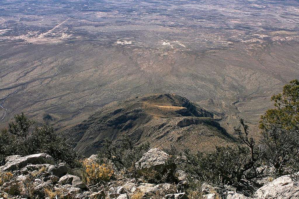Big Hatchet Peak summit view