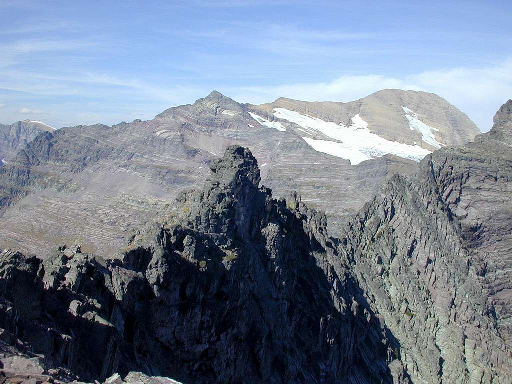 Mt Jackson(GNP) from Peak 8714