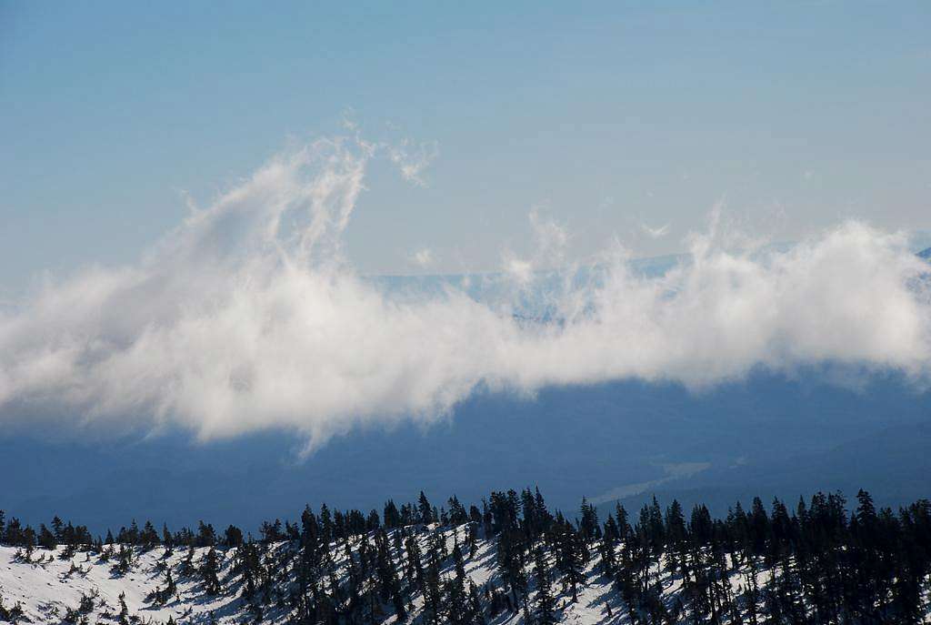 Clouds on Shasta