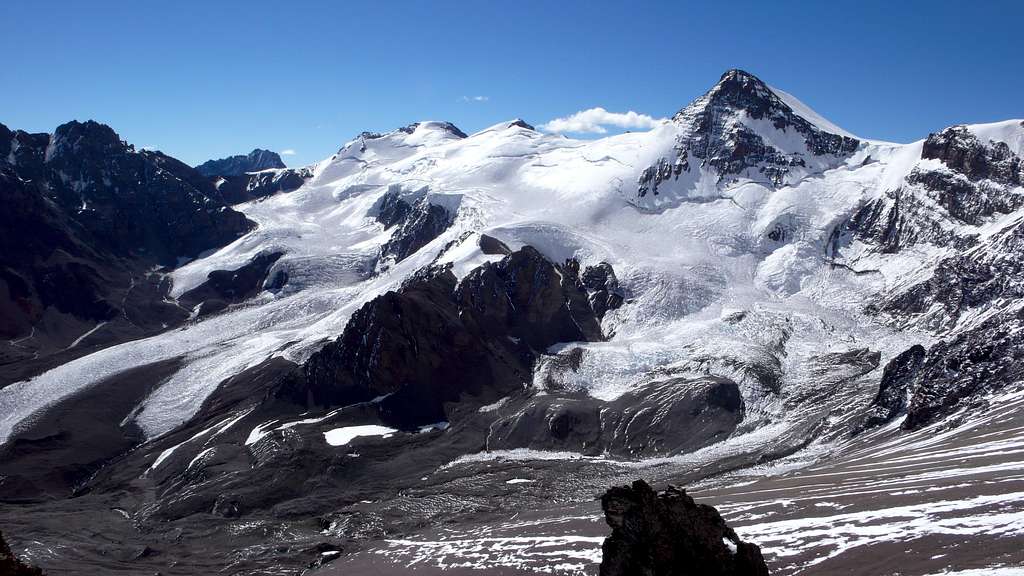 Cerro Cuerno from Camp Canada