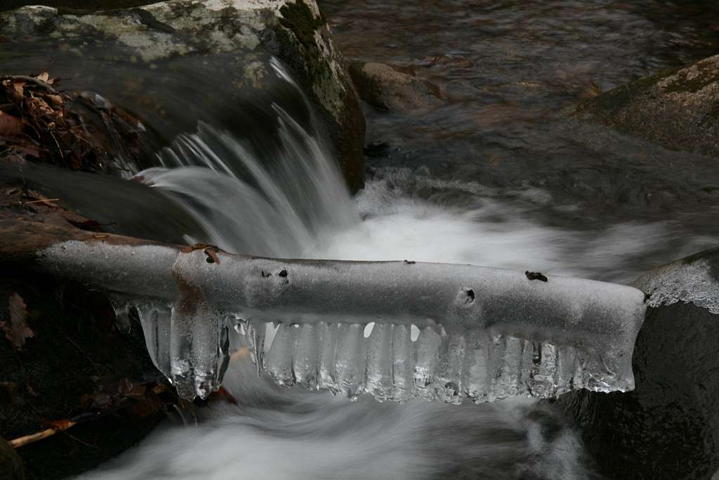 Hazel River Ice