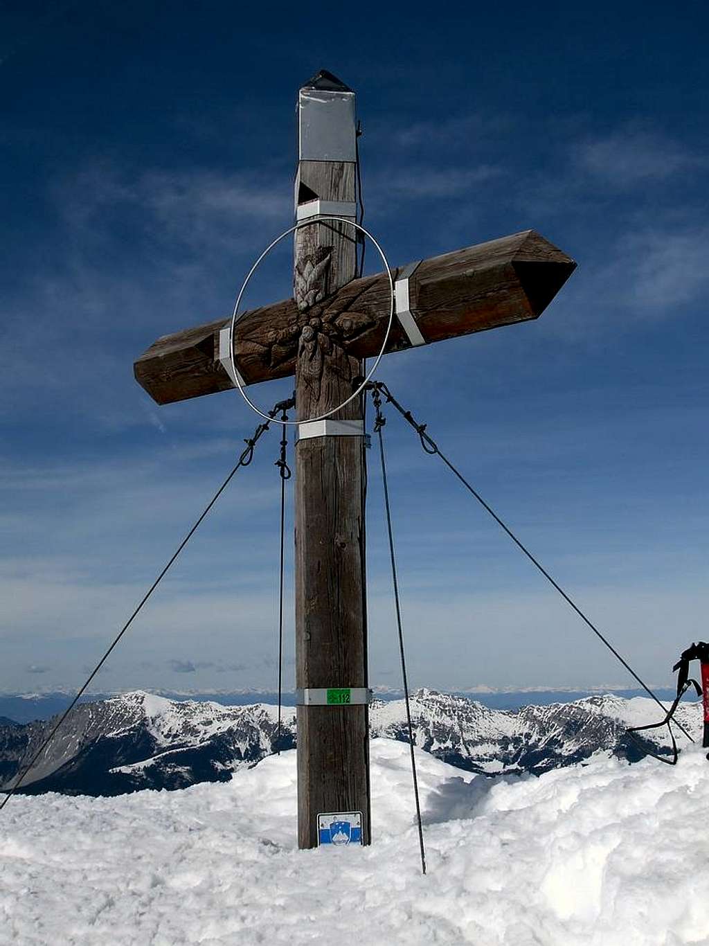 Summit cross on Storzic