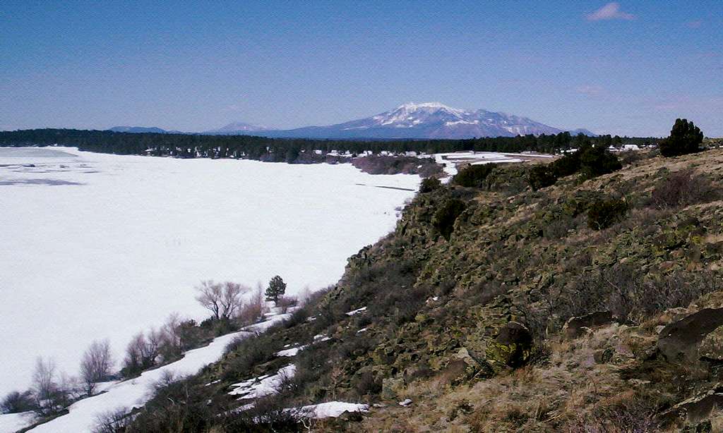 Mormon Lake Trail in late winter