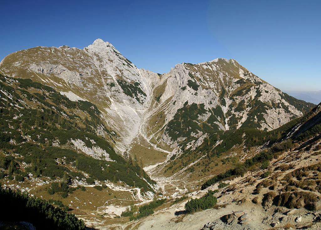 Mali Draski Vrh (2132m), Visevnik (2050m)