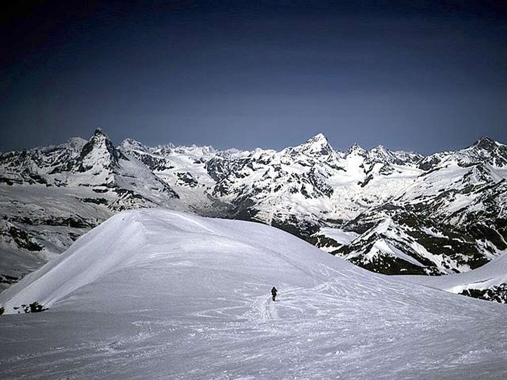 Matterhorn and Walis summits...
