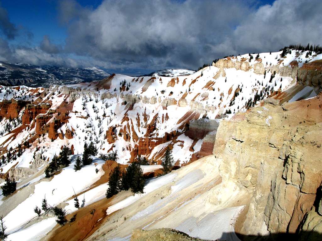 Cedar Breaks National Monument in Winter