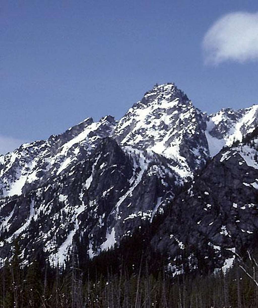 Sherpa Peak from the north.