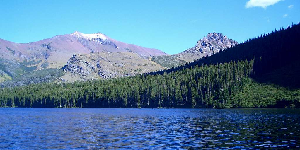 Mount Henry from Two Medicine Lake