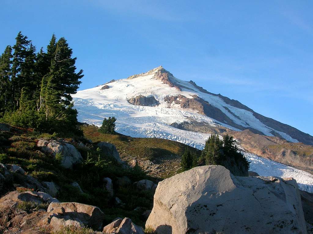 Sherman Peak and The Squak Glacier