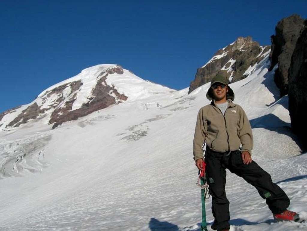 Me at high camp (approx. 7000...