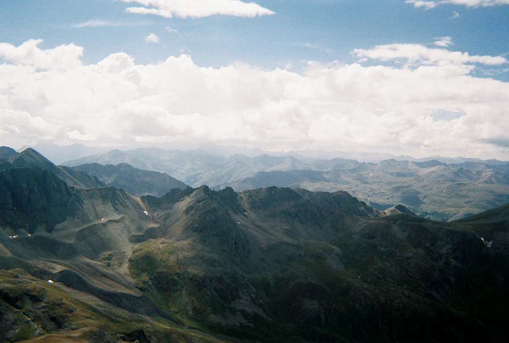 San Jaun Mountains from Handies