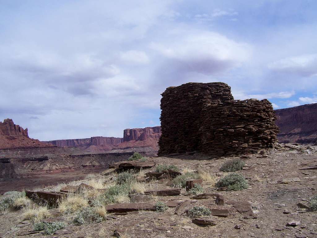 Summit of Fort Bottom Butte