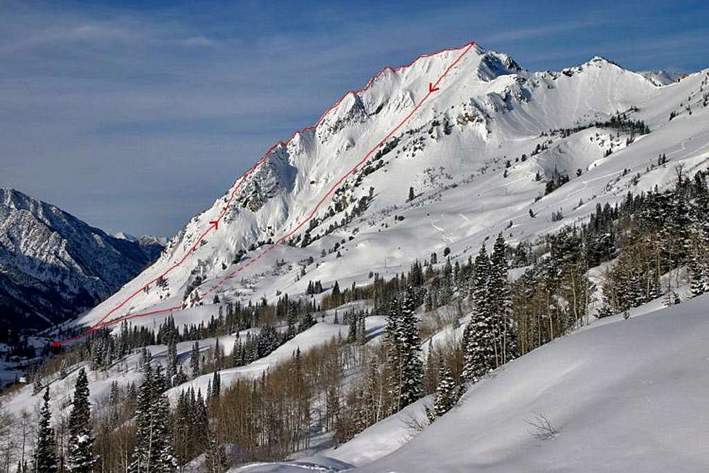 South Ridge, Mount Superior, Utah