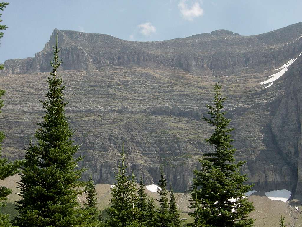 View of GTTS from Piegan Pass Trail