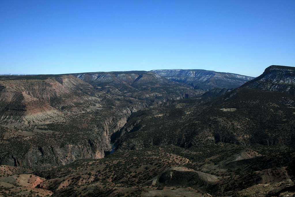 Gunnison Gorge looking from the North