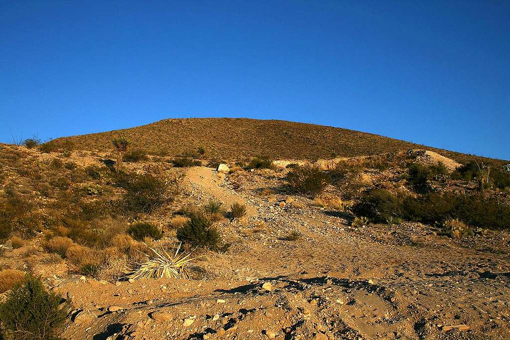 Tortugas Mountain west slope