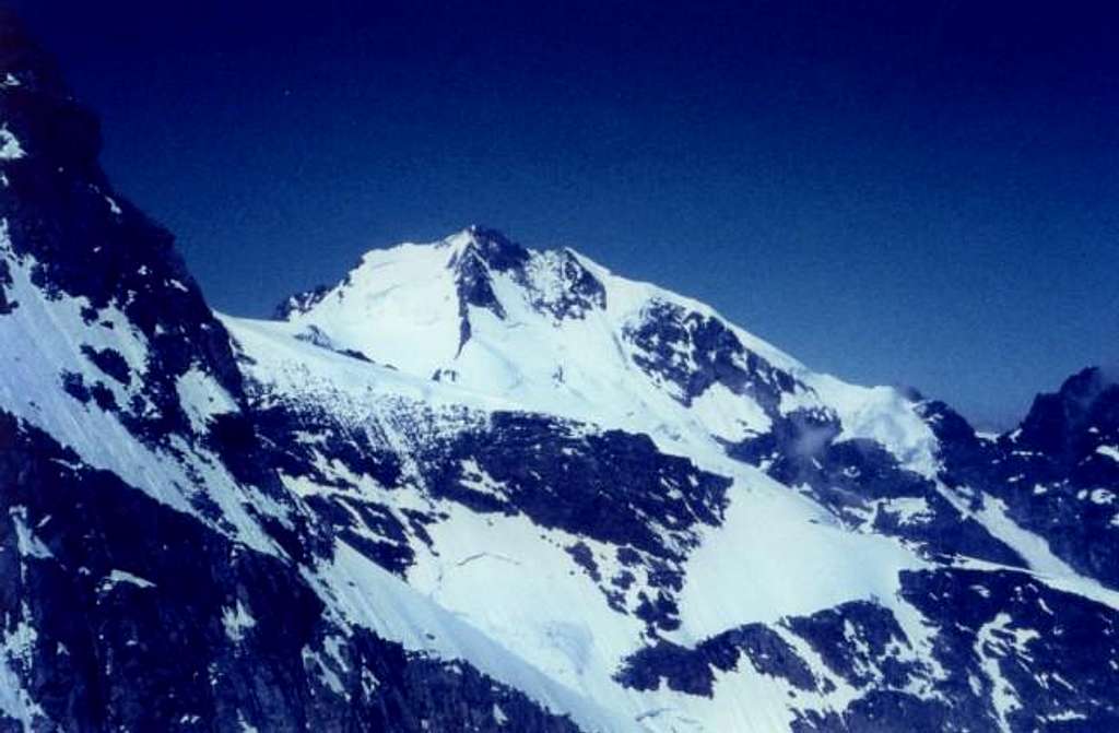 Pizzo Bernina, on the left...