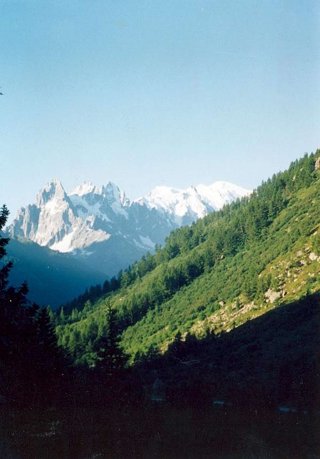Mont Blanc from east