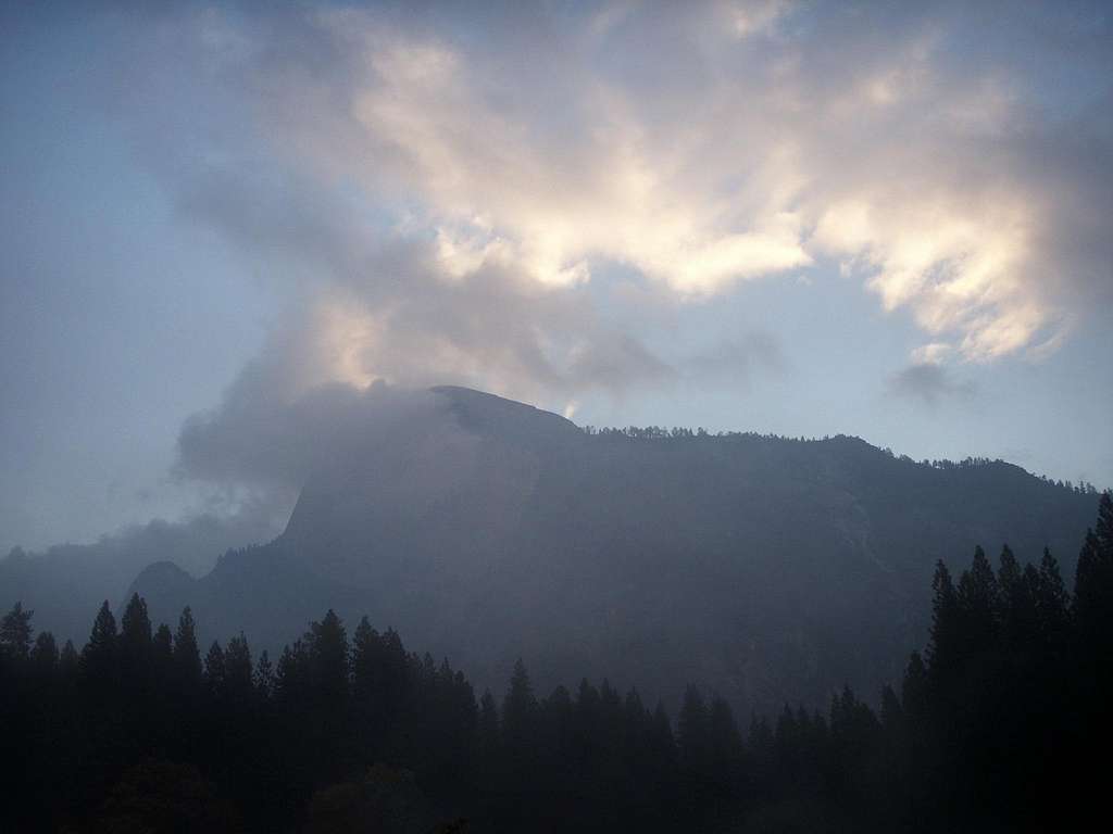 Half Dome in the Morning