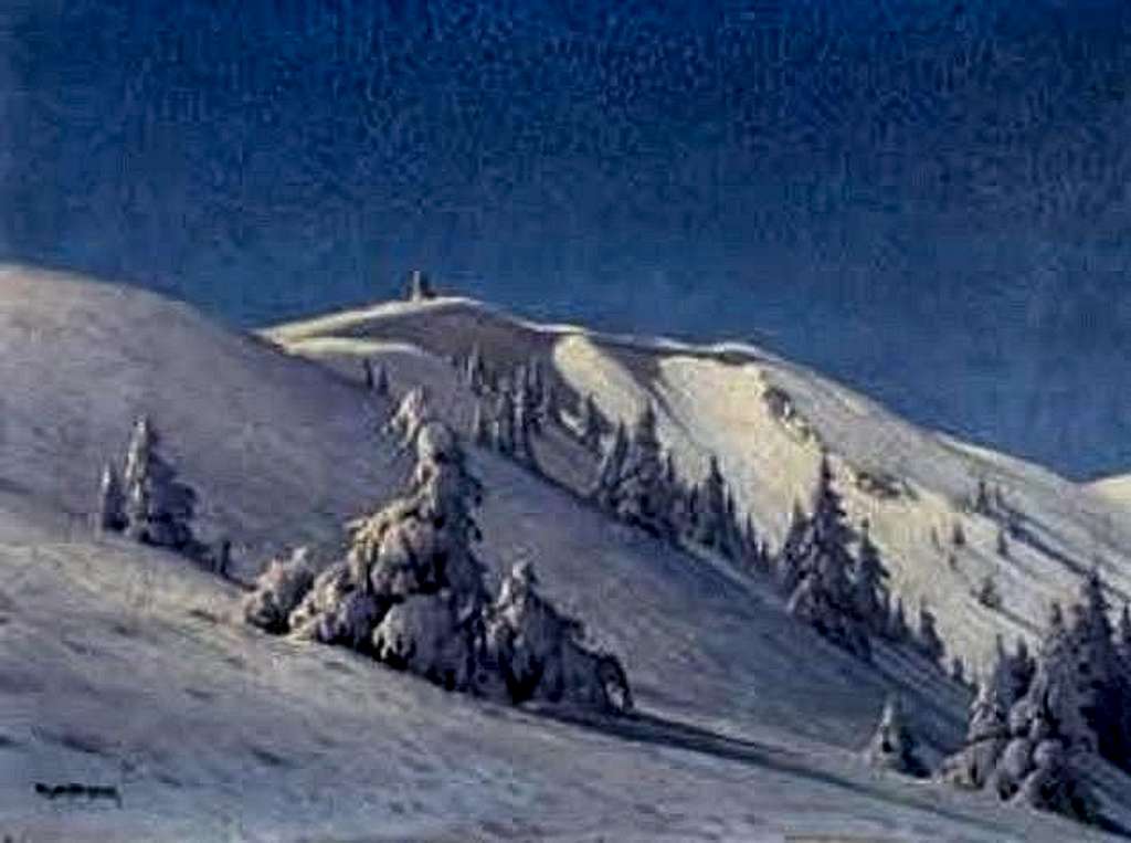 Feldberg - Painting from Karl...