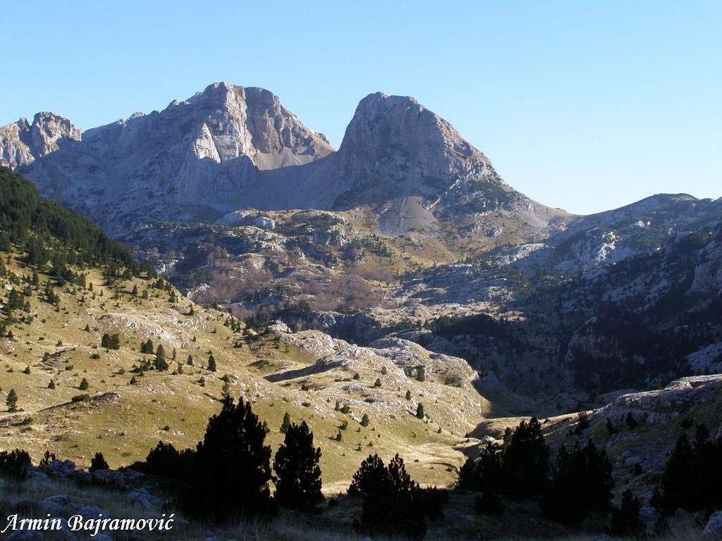 Sivadije massif in autumn