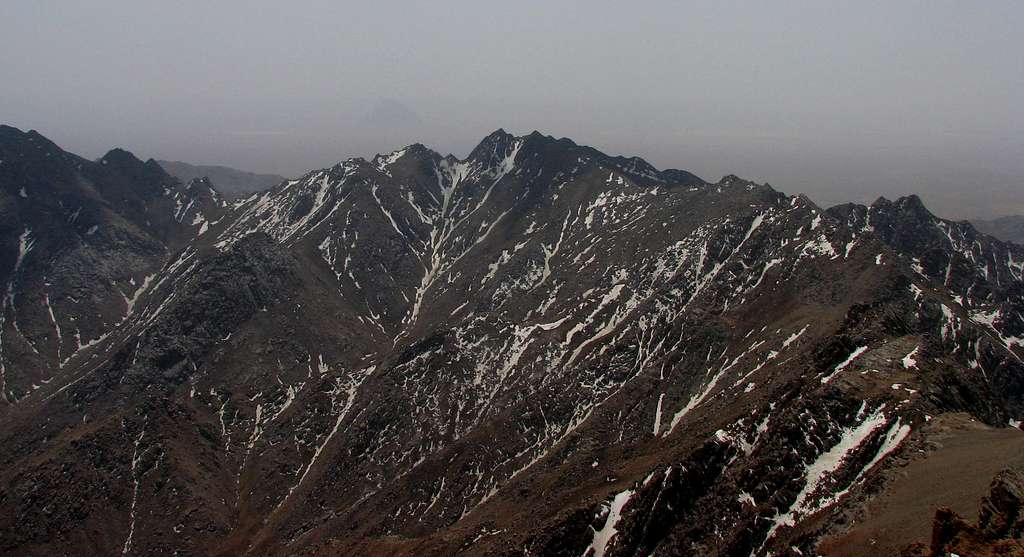 a peak near shir kooh