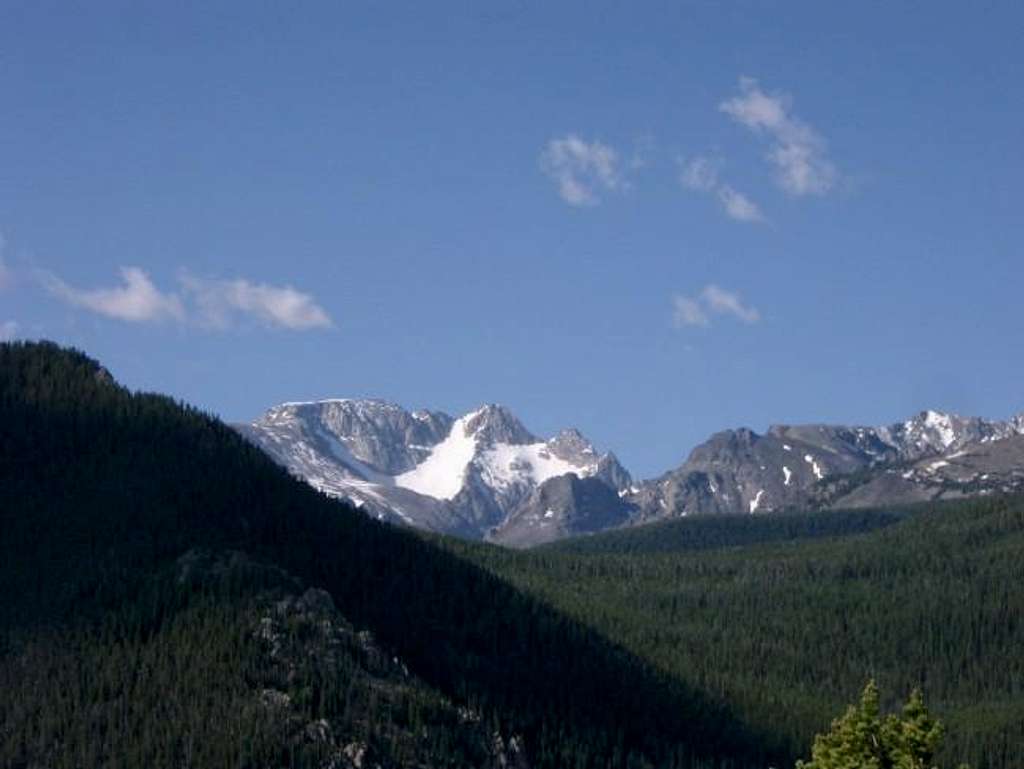 View of Mt. Wood from Dean, MT