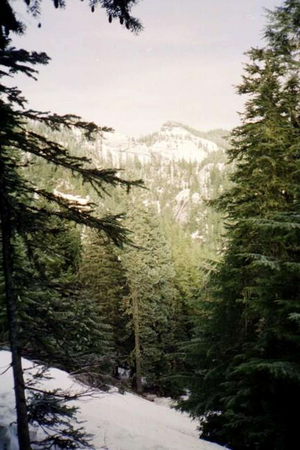 Looking north from just below...