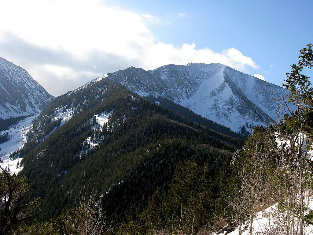 Twin Peaks (Sangres) n.e. ridge