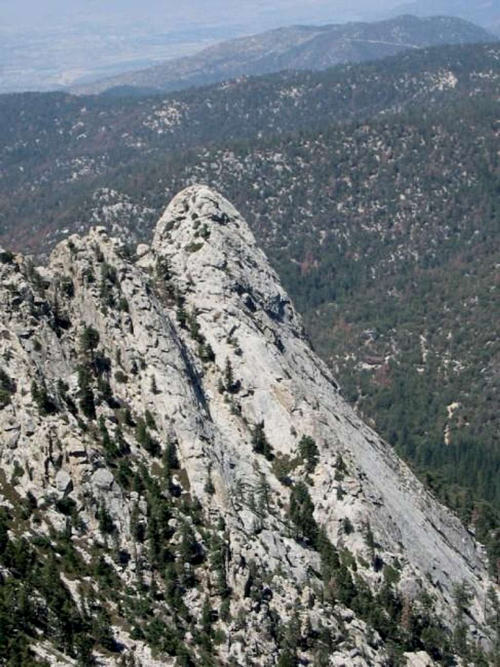Tahquitz Rock as viewed from...