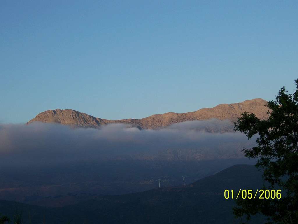 View From Mountain Pelinaio