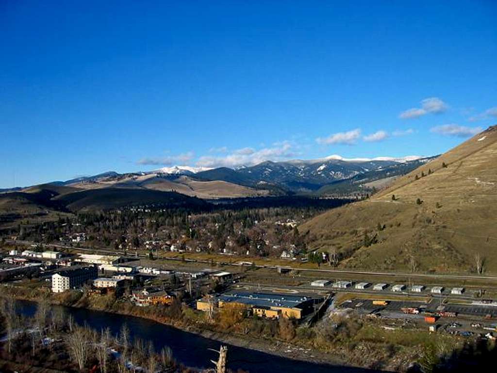 Looking north from Missoula