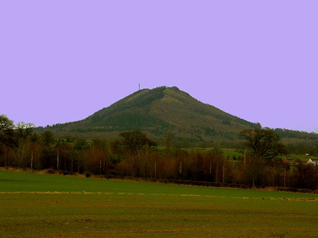 The Wrekin in early evening light