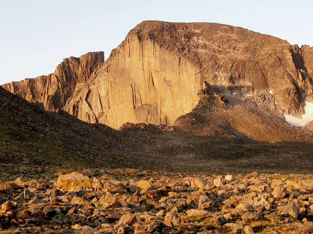 Longs Peak-Early Morning-Boulderfield