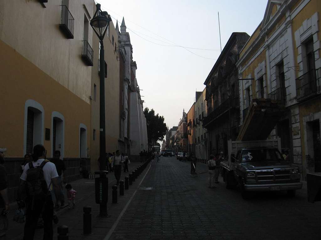 Streets of Puebla