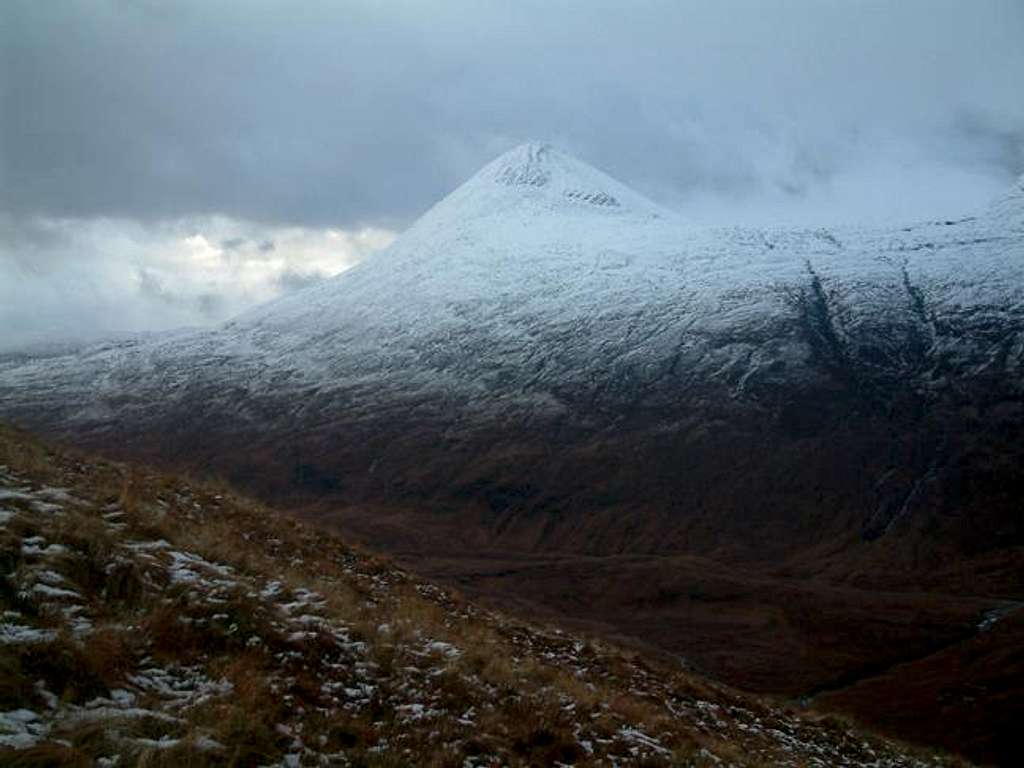 Looking over from the Aonachs...
