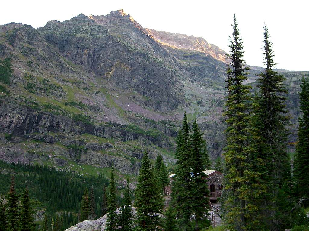 Mount Edwards from Sperry Chalet