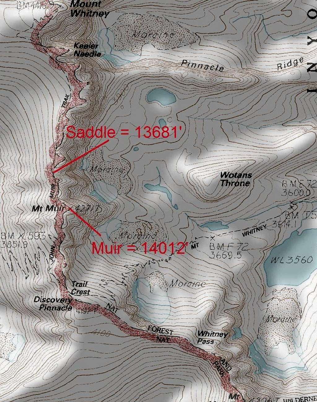 Mount Muir is Ranked