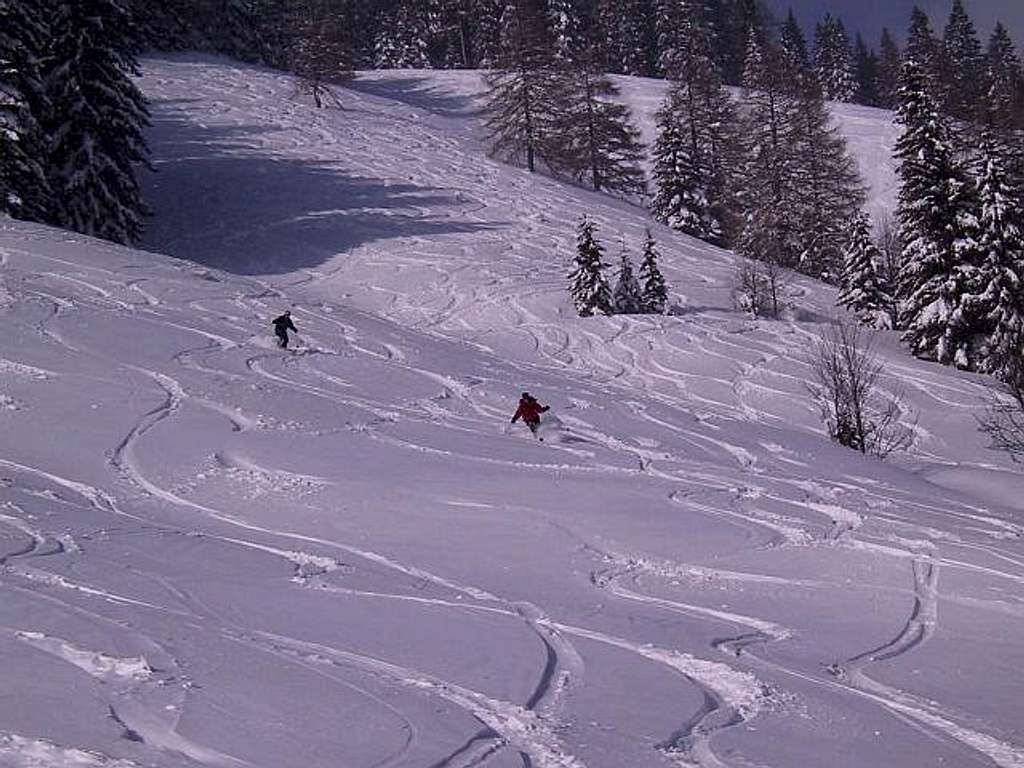 Blahstein Ski Descent