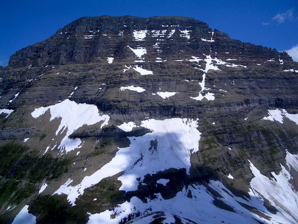 West Face of Mount Gould from Haystack Butte