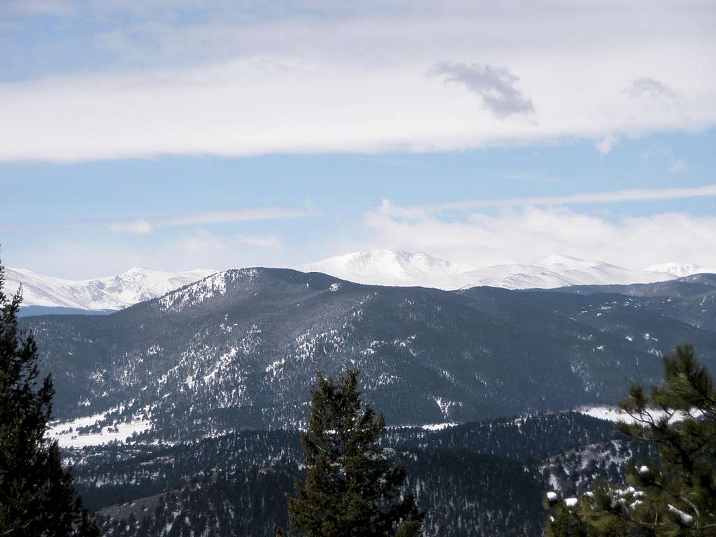 Mount Evans area and Bergen Peak