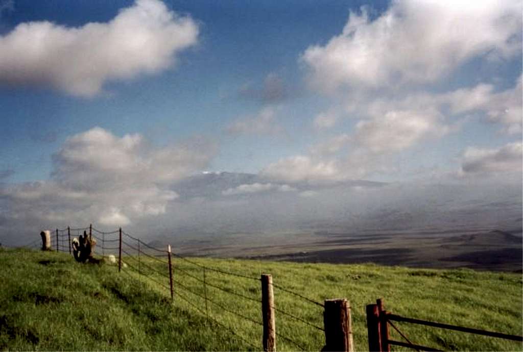 Mauna Kea from the Kohala...