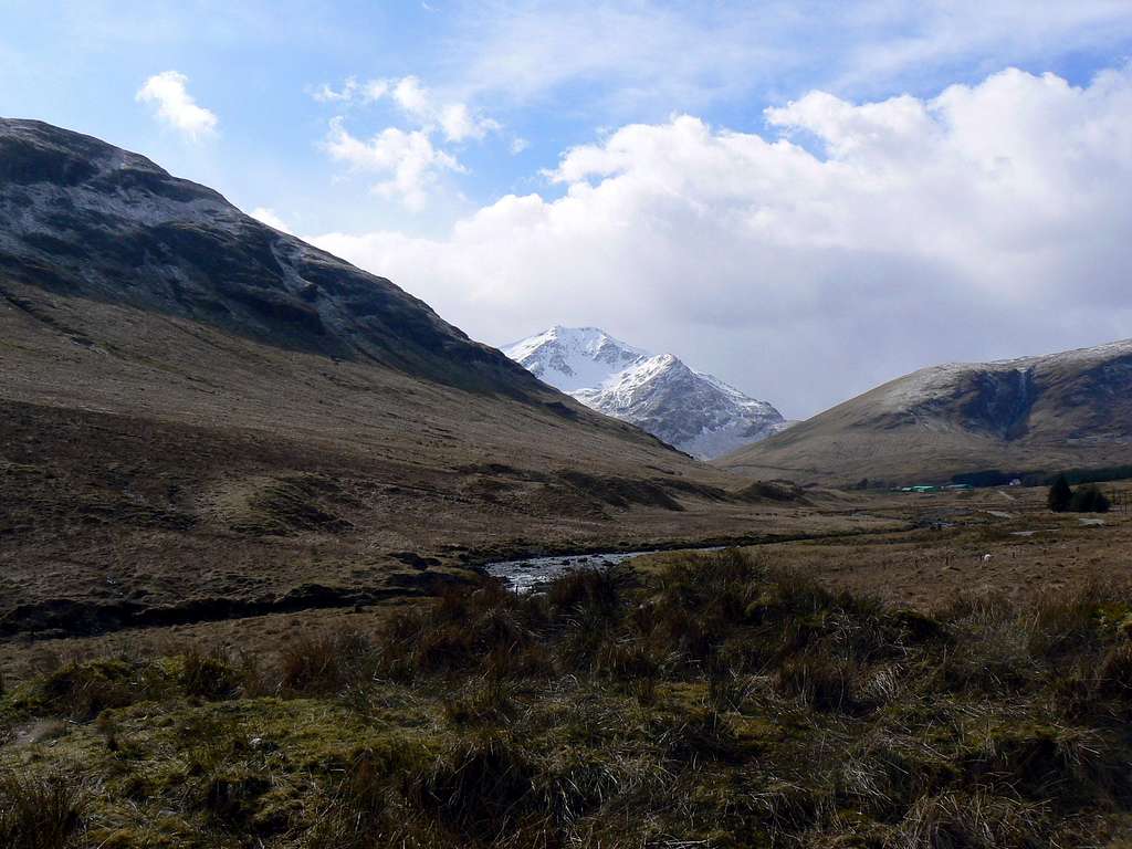 First Glimpse of Beinn Laoigh