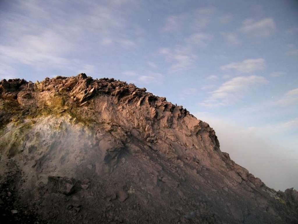 Merapi lava dome