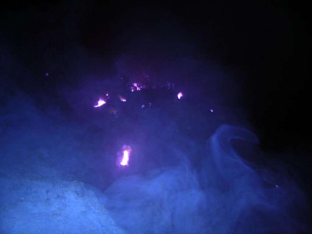 Merapi crater