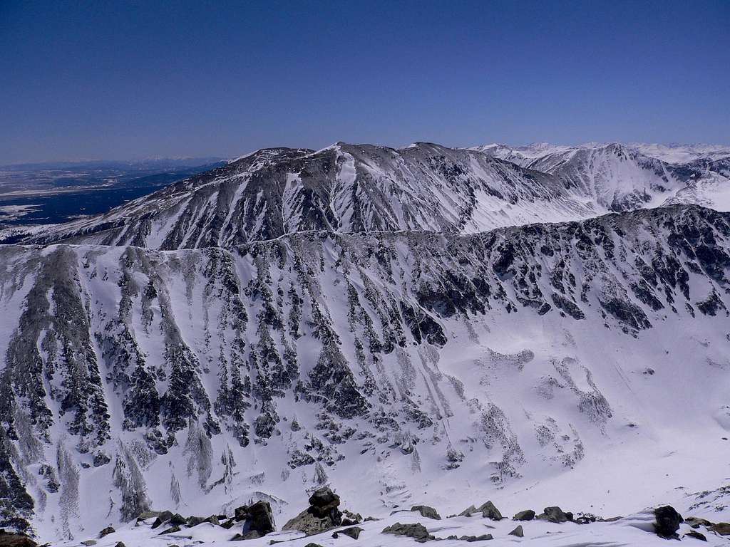 Quandary Peak summit - south view