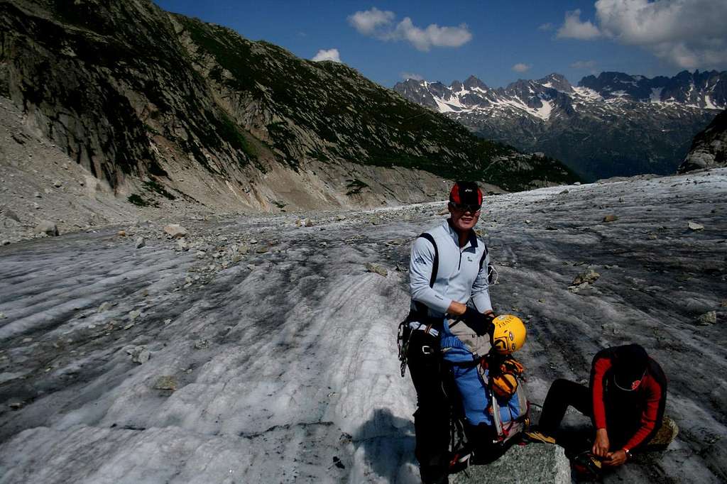 Park Jongil, Glacier de Leschaux