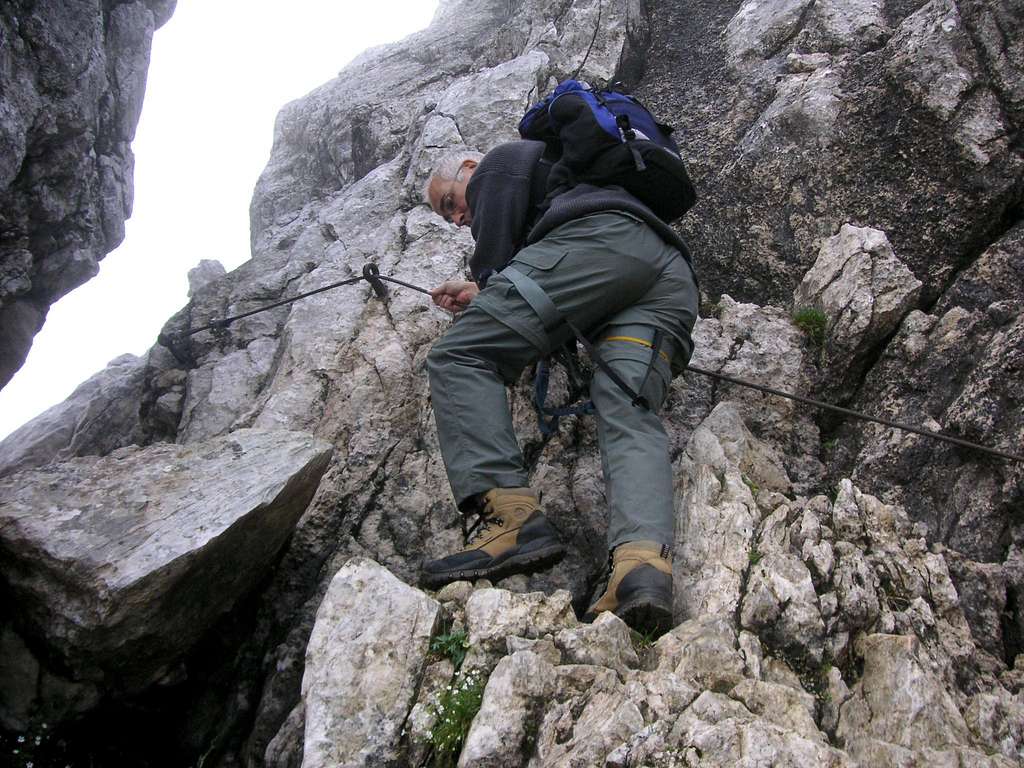 Alpspitz Ferrata North Wall