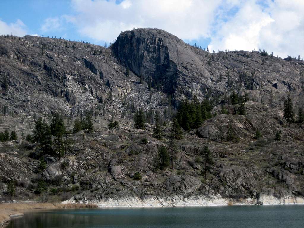 Eagle Cliffs above Omak Lake